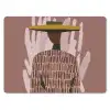 Abstract - Figuur - Illustratie - Hoed muismat rubber klein -3d