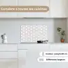 Grafisch - Patroon - Modern keuken achterwand spatscherm klein 900 -sfeer4_FR