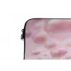Schuim - Structuur - Roze laptophoes neopreen klein -detail