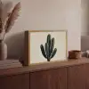 Cactus - Subtiel - Groen Light Box met batterij (Wandlamp) middel -sfeer2