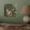 Stilleven met bloemen - Schilderij van Jan van Huysum plexiglas 5mm klein -sfeer3