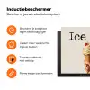 Ice cream - Softijs - Kleurrijk - Kers Inductie beschermer vinyl 3mm klein -zzzzzzz-td-ups