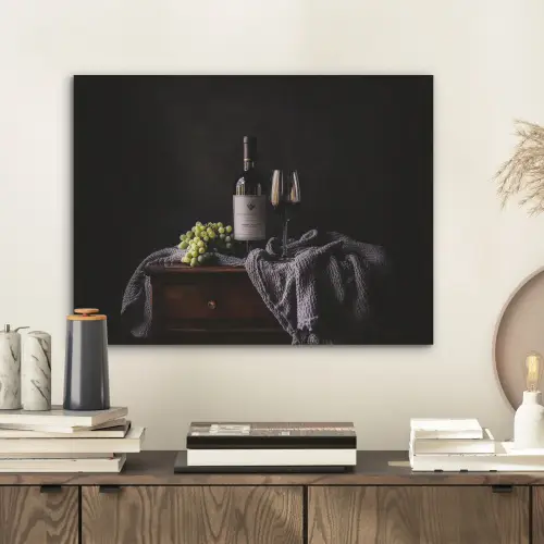 Druiven - Wijn - Rood - Tafel PET vilt klein -sfeer1