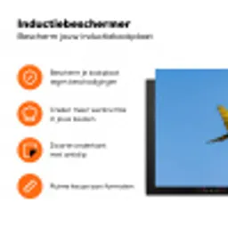 Papagaai - Vliegen - Blauw - Geel Inductie beschermer vinyl 3mm klein -zzzzzzz-td-ups