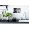 Boeddha - Grijs - Spiritualiteit - Buddha beeld - Religie Muursticker klein -keuken