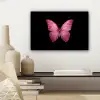Vlinder - roze - Elegant canvas 2cm klein -sfeer6