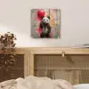 Graffiti - Panda - Ballon - Street art - Banksy plexiglas 5mm klein -sfeer4