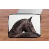 Portret - Paard - Elegant laptophoes neopreen klein -tafel