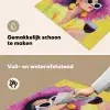 Vrouw - Hoed - Paars - Wijn Inductie beschemer met haakjes middel -ky-schoon-nl