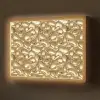 Abstract - Modern - Goud Light Box met batterij (Wandlamp) middel 907 -z3d_website