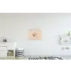 Koekje - Kruimels - beige textielposter latten blank klein -kinderkamer