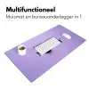 Maandag - Mok - Koffie - Paars Muismat XXL klein -sfeer4
