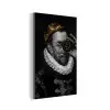 Willem van Oranje - Adriaen Thomasz - Goud - Lens aluminium wit klein -3d