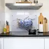 Kever - Delfts  - Blauw - Goud Inductie beschemer met haakjes klein -sfeer2