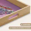 Hotdog - Steentjes - Glitters - Paars Dienblad Rechthoek middel -USP_HandgreepNL
