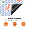 Zee - Sfeer -  Zeilboot - Blauw Inductie beschermer vinyl 3mm klein 276 -zzzzzzz-td-onderkant