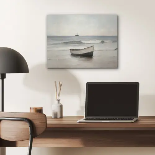 Roeiboot - Zee - Horizon PET vilt klein -sfeer5