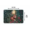 Vos - Mozaïek - Bos - Maan Placemat vinyl groot -specs