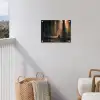Konijn - Bos - Zonnestralen tuinposter los doek klein -sfeer8