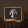 Rozen - Bloemen - Vaas - Boeket Light Box met kabel (Tafellamp) klein -z3d_website