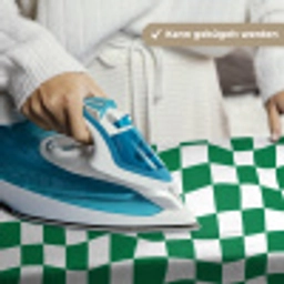 Schaakbord - Golvend - Groen Wandkleed katoen klein 269 -tsfeer9_DE