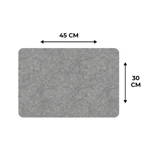 Beton - Muur - Patronen - Industrieel Placemat vinyl groot 368 -specs