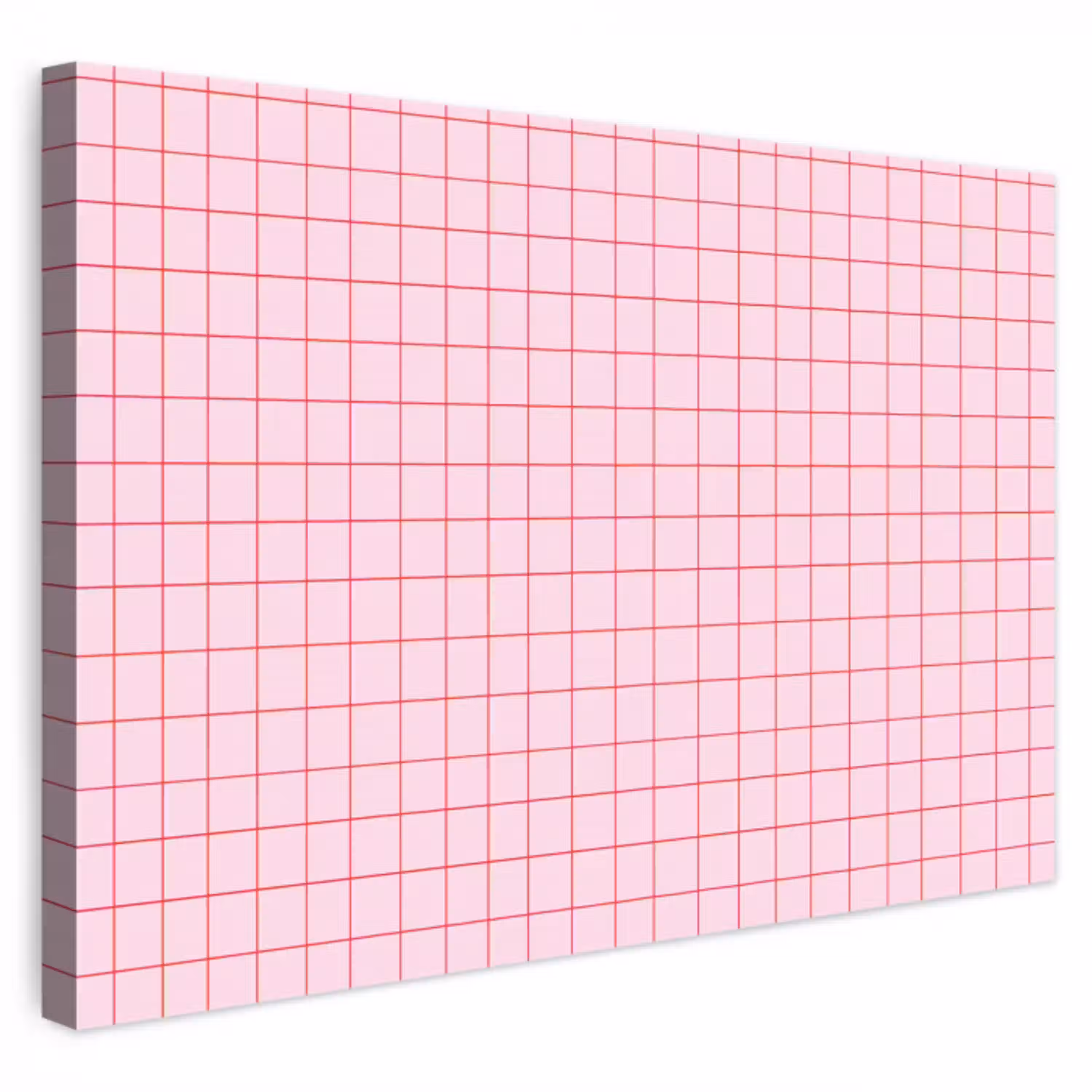 Raster - Patroon - Roze canvas 2cm klein 34 -3d