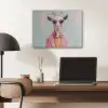 Zonnebril - Roze - Geit - Horen PET vilt klein -sfeer5