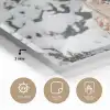 Hert - Sneeuw - Winter - Bos - Dieren plexiglas 5mm klein -sfeer2