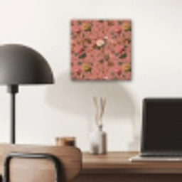 Klassiek - Botanisch - Roze aluminium wit klein 46 -sfeer5