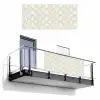 Barok - Patroon - Beige Balkonbeschermer Duitsland klein 596 -3d