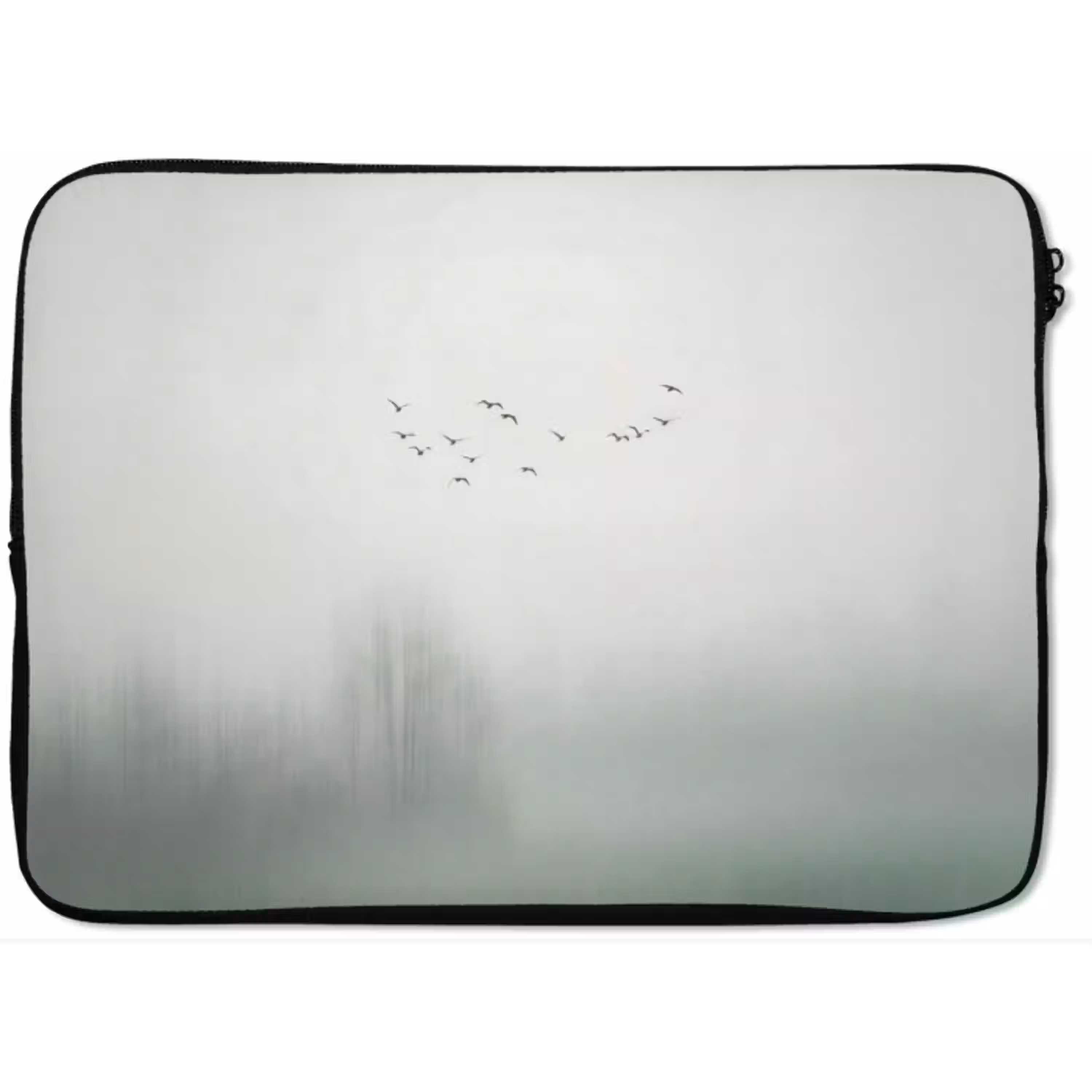 Vogel - Vlucht - Natuur - Minimalistisch laptophoes neopreen klein -zkaufland3dotto