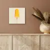Oranje - Stokje - Waterijsje aluminium wit klein -sfeer4