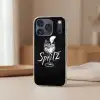 Glas spritz - Krijtletters - Ijsblokjes - Citroen Telefoonhoesje iPhone 17 Pro klein -sfeer2
