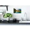 Meer - Bos - Bergen - Natuur Muursticker klein -keuken