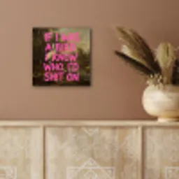 Klassiek - Humor - Roze aluminium wit klein -sfeer4