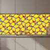 Citroenen - Geel - Stippen - Oranje keuken achterwand 2 middel 871 zz_3dshopping