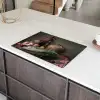 Stilleven met Vis en Olijfolie Inductie beschermer vinyl 3mm klein -sfeer8