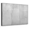 Grijs - Betonlook - Industrieel Textielframe - compleet frame klein -3d
