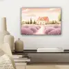 Lavendelveld - Huis - Paars canvas 2cm klein -sfeer6