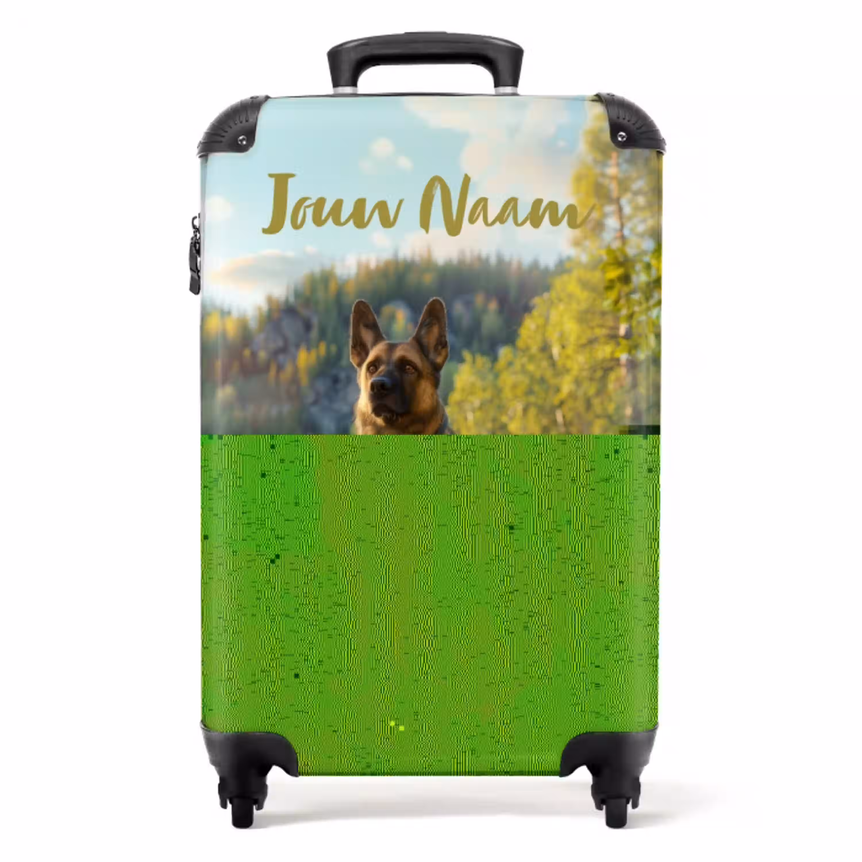 Hessel herder NBS - Handbagage koffer - Kinderen Unisex middel -productfoto_recht