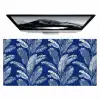 Blad - Palm - Blauw Muismat XXL klein 681 -zzz3d