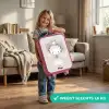Prinses met krulletjes Kinderkoffer - Roze klein -sfeer2_NL