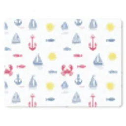 Nautisch - Illustraties - Kleurrijk muismat rubber klein 262 -3d