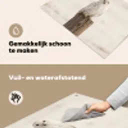 Sneeuwuil - Paal - Winter - Portret - Majestueus Inductie beschemer met haakjes klein -ky-schoon-nl