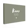 Spreuken - Knus plekje - Tekst - Zomer Tuinposter op houten frame 2 cm dik klein -3d
