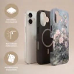 Rozen - Illustratie - Roze Toughcase MagSafe Apple iPhone 17 klein -USP_Lagen_DE