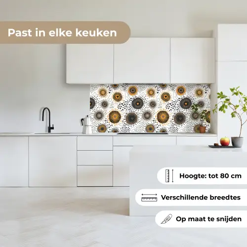 Hart - Jaren 50 - Patroon keuken achterwand 2 middel 871 -sfeer4_NL