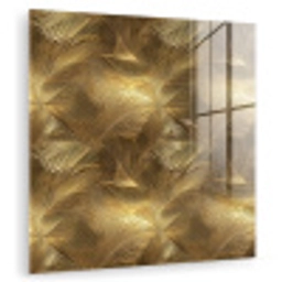 Palm - Waaier - Goud plexiglas 5mm klein 11 -zzzproduct_nieuw