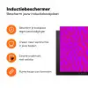 Zebra - Neon - Roze - Paars Inductie beschermer vinyl 3mm klein 276 -zzzzzzz-td-ups
